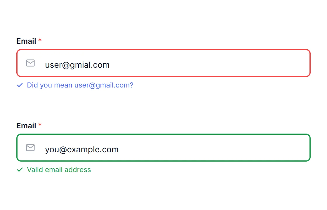 HappyDivi Form Email Field