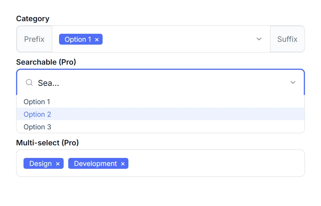 HappyDivi Form Select Field