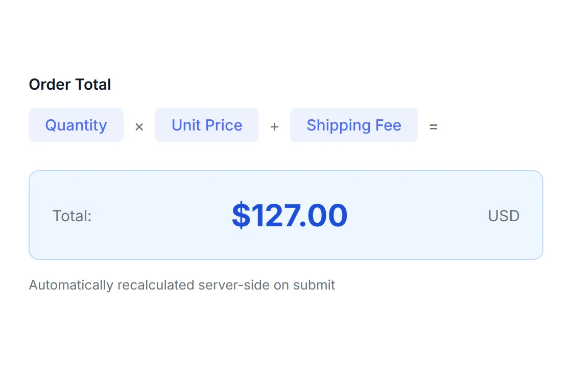 HappyDivi Form Calculated Field