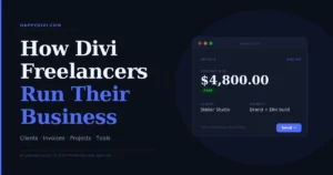 Divi Freelancers Guide